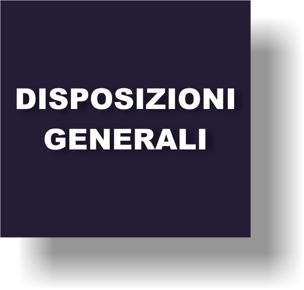 01 DISPOSIZIONI GENERALI