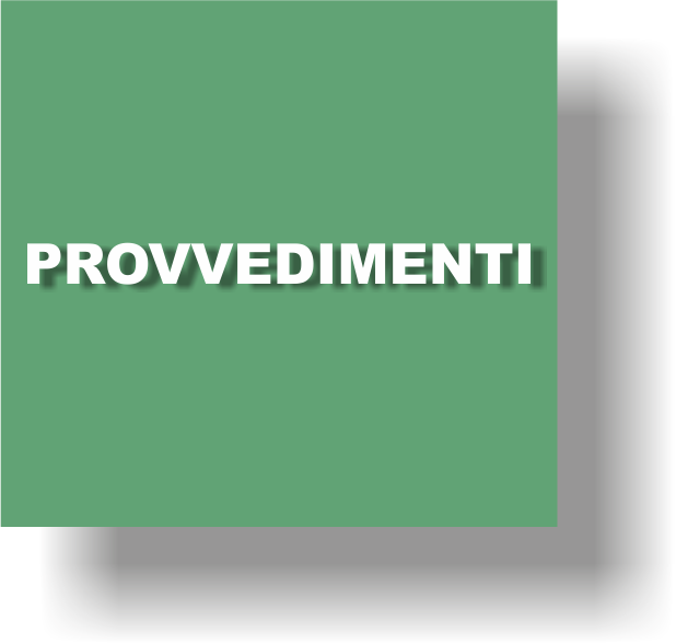 PROVVEDIMENTI