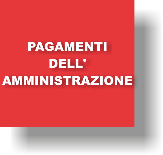 PAGAMENTI DELL'AMMINISTRAZIONE