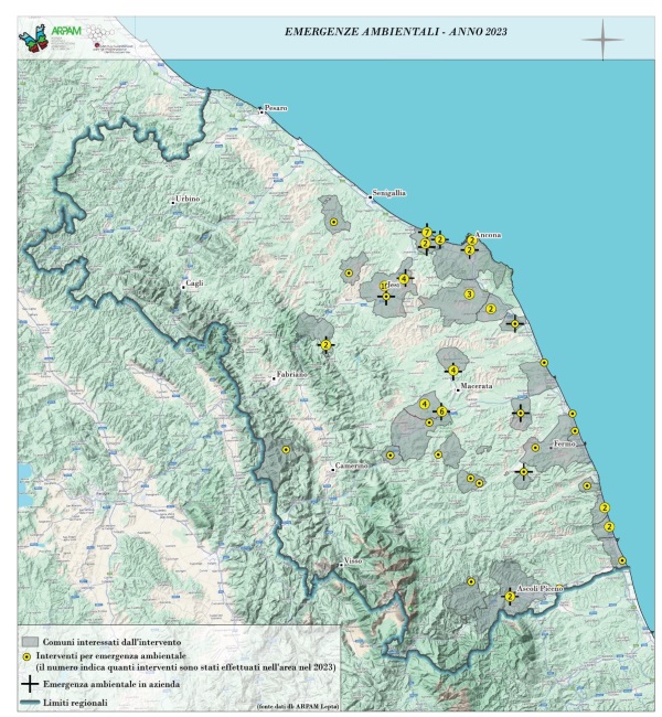 2023 Emergenze geolocalizzazione